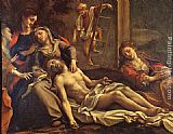 Correggio Canvas Paintings - Deposition from the Cross